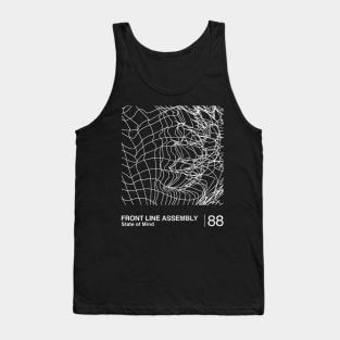 Front Line Assembly / Minimalist Graphic Design Fan Artwork Tank Top